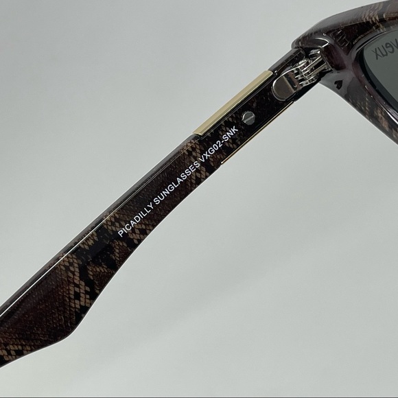 Rare Veux Sunglasses Picadilly Sunglasses - snake print Brand new, never worn - Picture 10 of 13